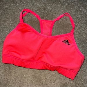 Adidas Bright Coral Sprouts Bra